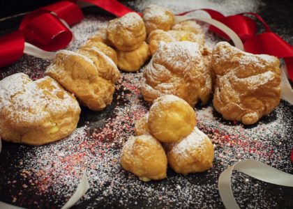 Bignè di San Giuseppe fritti, al forno e mignon